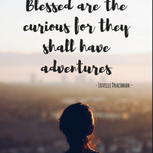 Blessed are the curious